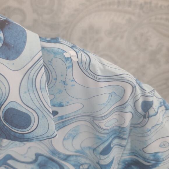 Scales TOPO polo Men's polo blue Size Medium - Picture 5 of 10